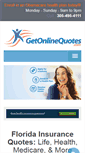 Mobile Screenshot of getonlinequotes.com